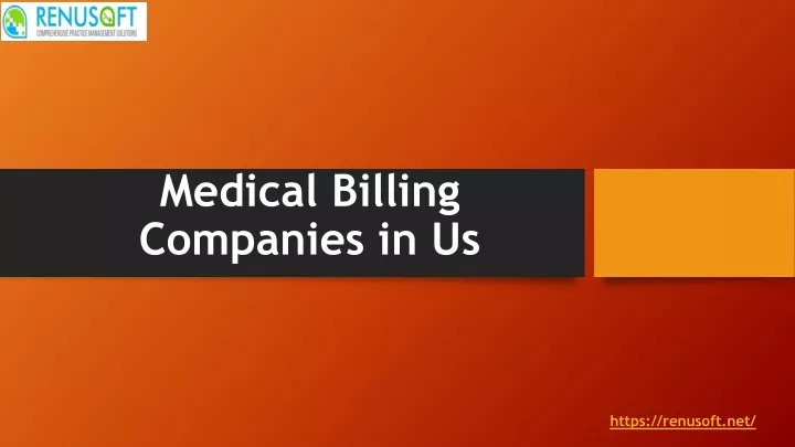 medical billing companies in us