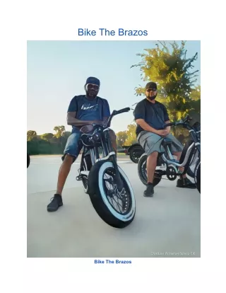 bike the brazos