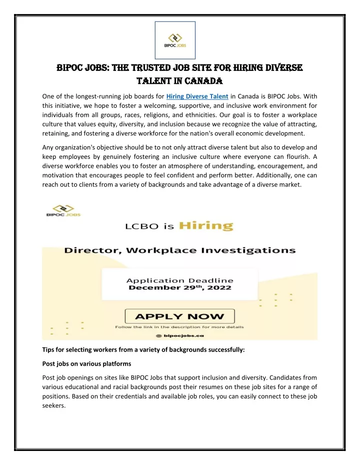 bipoc jobs the trusted job si bipoc jobs