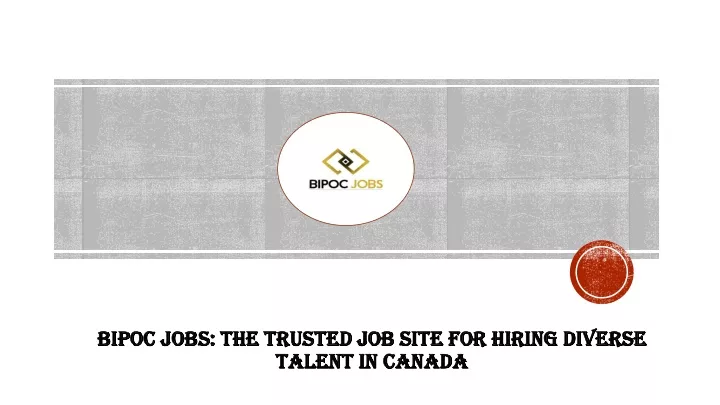 bipoc jobs the trusted job site for hiring diverse talent in canada