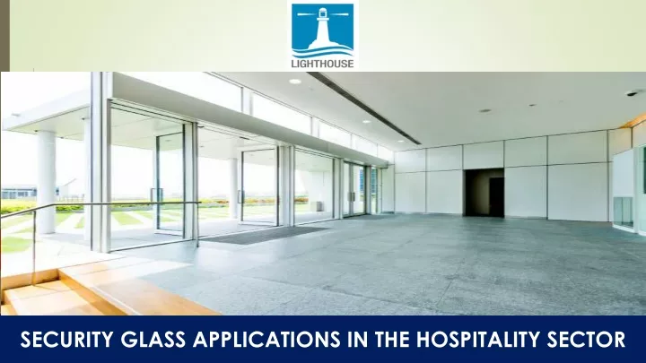 security glass applications in the hospitality