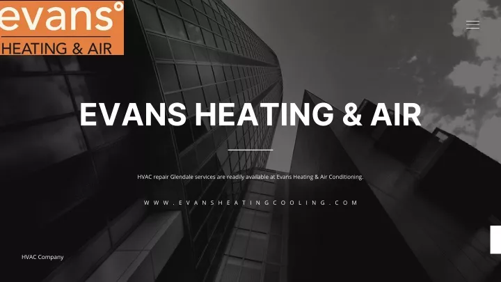 evans heating air