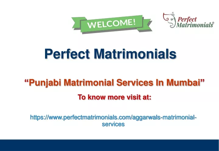 perfect matrimonials