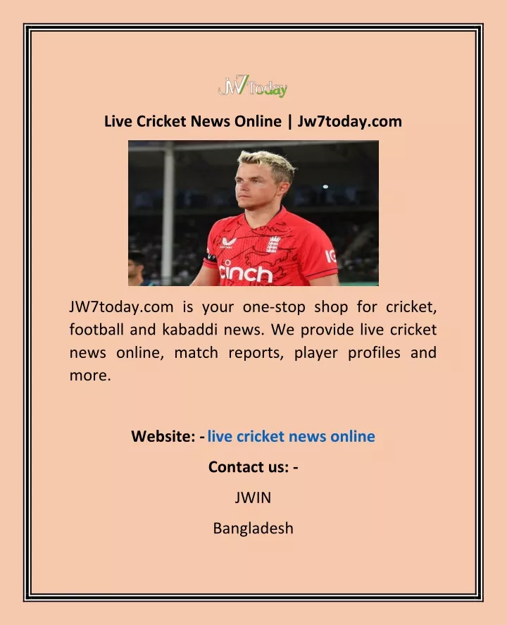 live cricket news online jw7today com