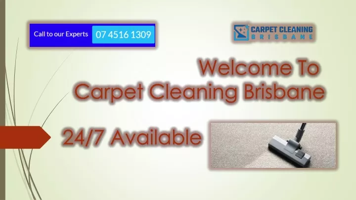welcome to carpet cleaning brisbane