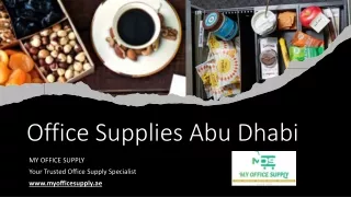Office Supplies Abu Dhabi_