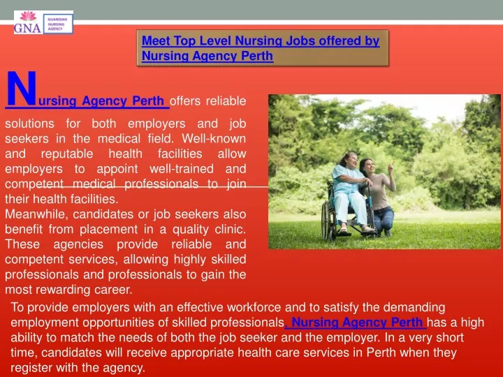 meet top level nursing jobs offered by nursing