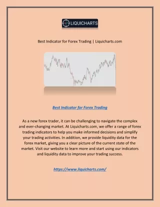 Best Indicator for Forex Trading | Liquicharts.com