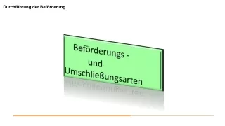 durchf hrung der bef rderung