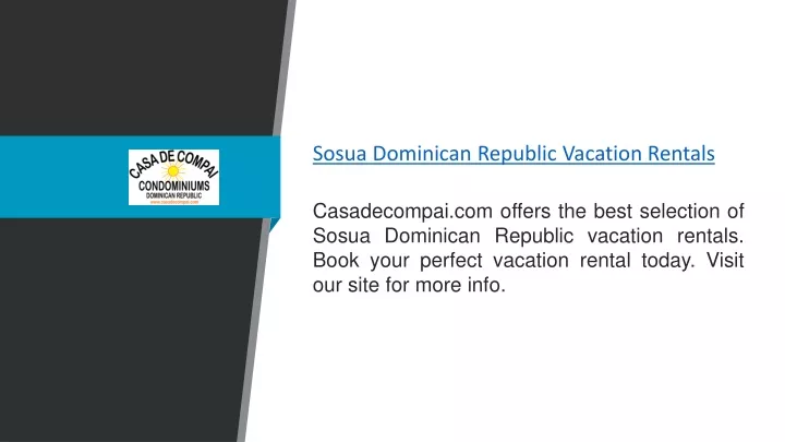 sosua dominican republic vacation rentals
