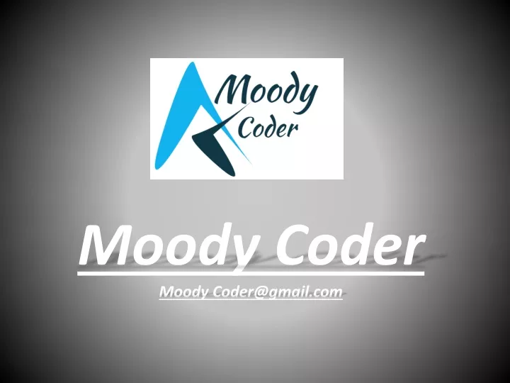 moody coder moody coder@gmail com