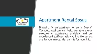 Apartment Rental Sosua  Casadecompai.com
