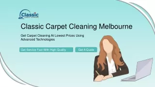 classic carpet cleaning melbourne