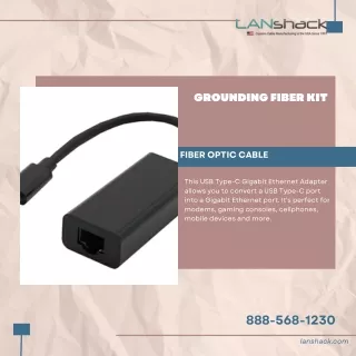 grounding fiber kit