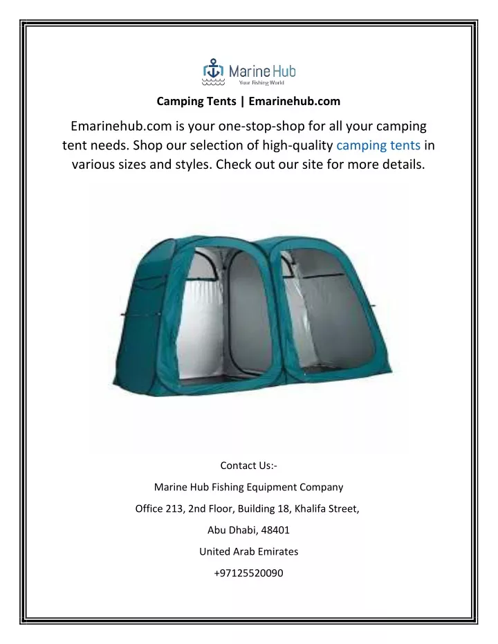camping tents emarinehub com