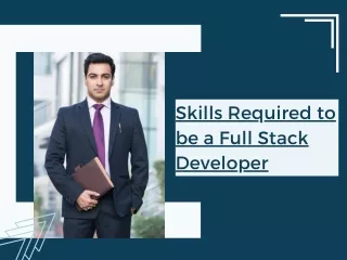 Skills Required to be a Full Stack Developer in 2023