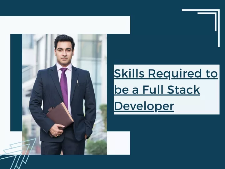 skills required to be a full stack developer