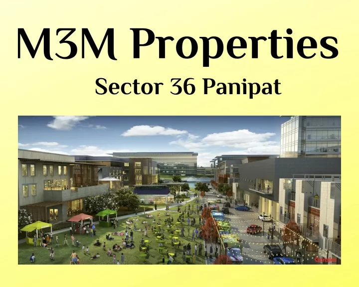 m3m properties sector 36 panipat