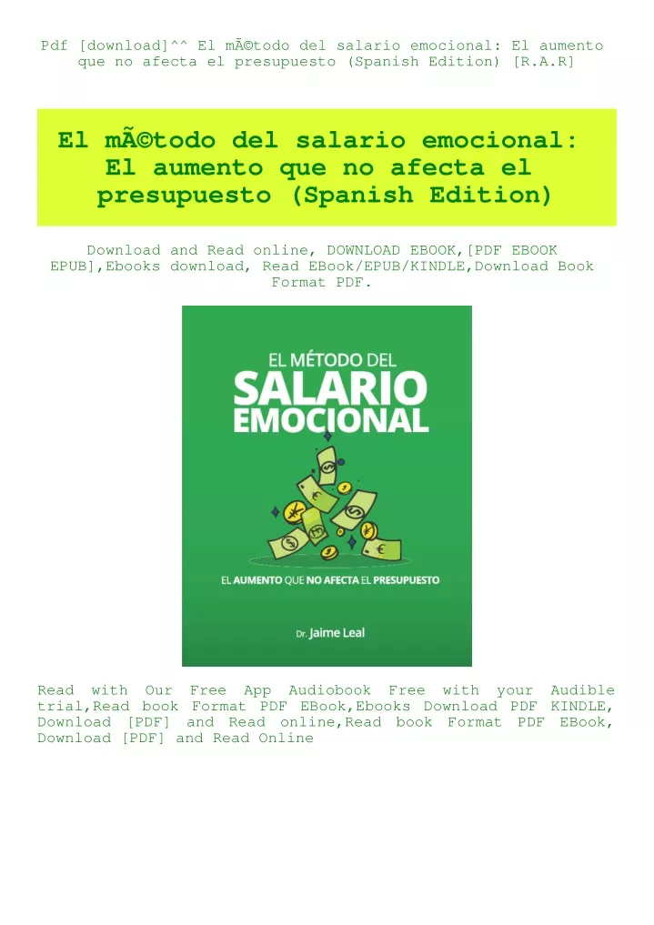 pdf download el m todo del salario emocional