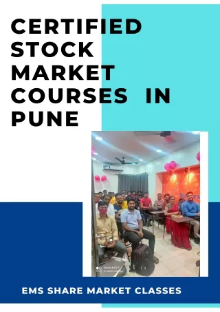 Certified Stock Market Courses in Pune