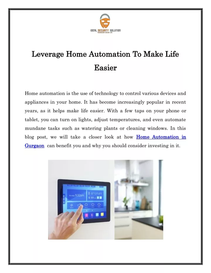 leverage home automation leverage home automation