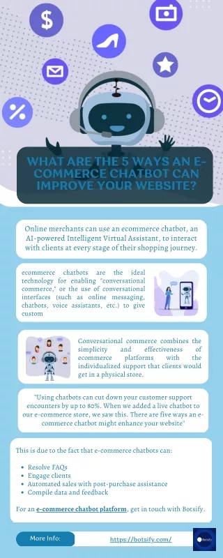 What Are The 5 Ways An E-Commerce Chatbot Can Improve Your Website?