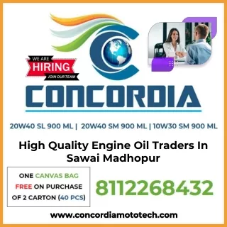 High Quality Engine Oil Traders In Sawai Madhopur