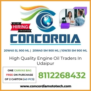 High Quality Engine Oil Traders In Udaipur