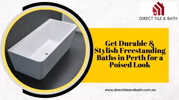 get durable stylish freestanding baths in perth