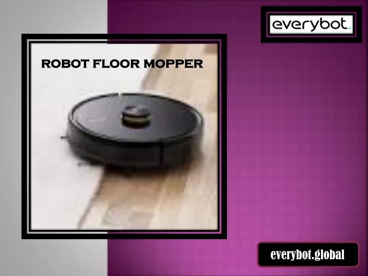 robot floor mopper