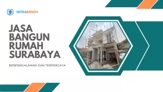 Jasa Bangun Rumah Surabaya, survey dan konsultasi gratis, WA 0822 9000 9990