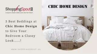 5 Best Beddings at Chic Home Design to Give Your Bedroom a Classy Look
