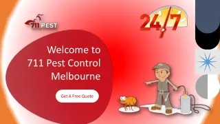 welcome to 711 pest control melbourne