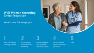 A Detailed Overview of Well Woman Screening