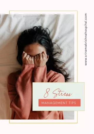 8 Stress Management Tips