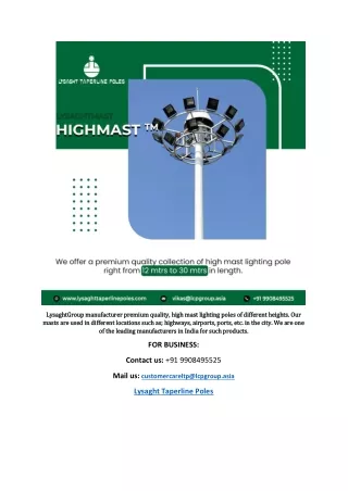 lysaghtgroup manufacturer premium quality high