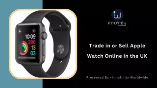Trade in or Sell Apple Watch Online in the UK