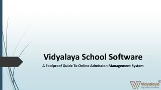 vidyalaya school software