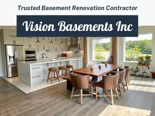 Basement Design and Renovation Services in Richmond Hill