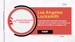 Auto Locksmith Los Angeles - Instant Security Locksmith