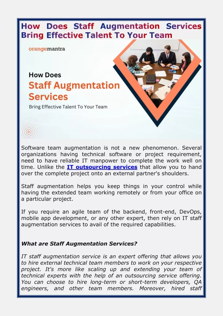 software team augmentation