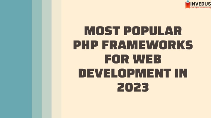 most popular php frameworks for web development