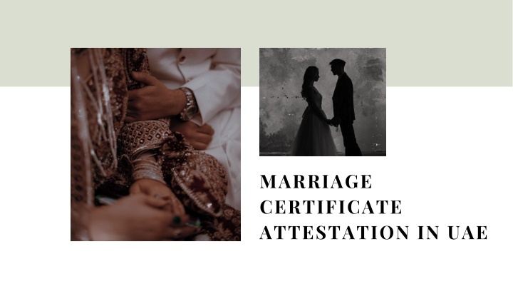 marriage certificate attestation in uae