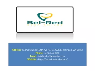 Teeth whitening Dentist in Bellevue wa 98007 | Bel-Red Best Smiles