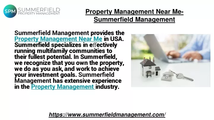 property management near me summerfield management