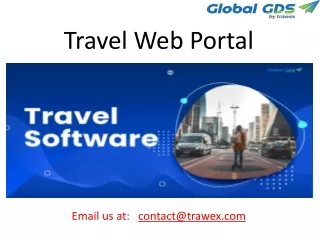 travel web portal