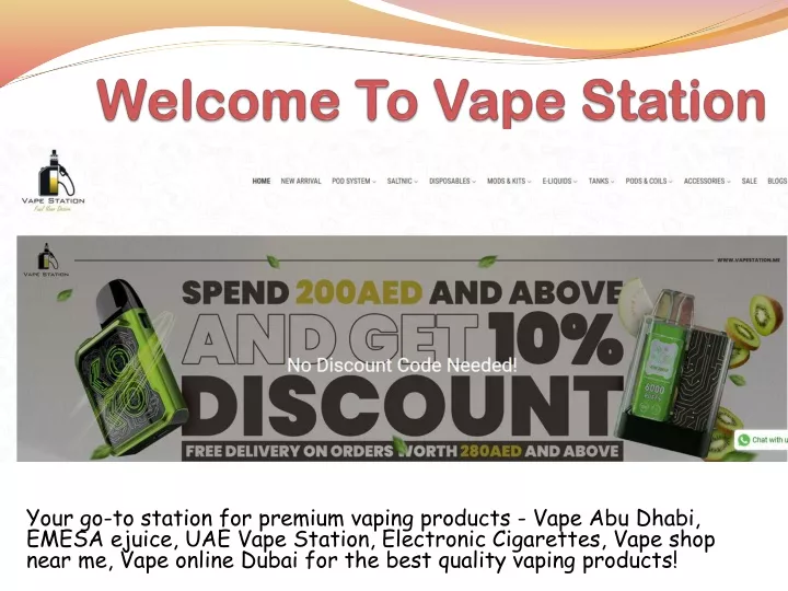 welcome to vape station