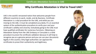 certificate attestation services in uae