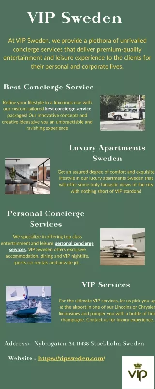 Luxury Apartments Sweden