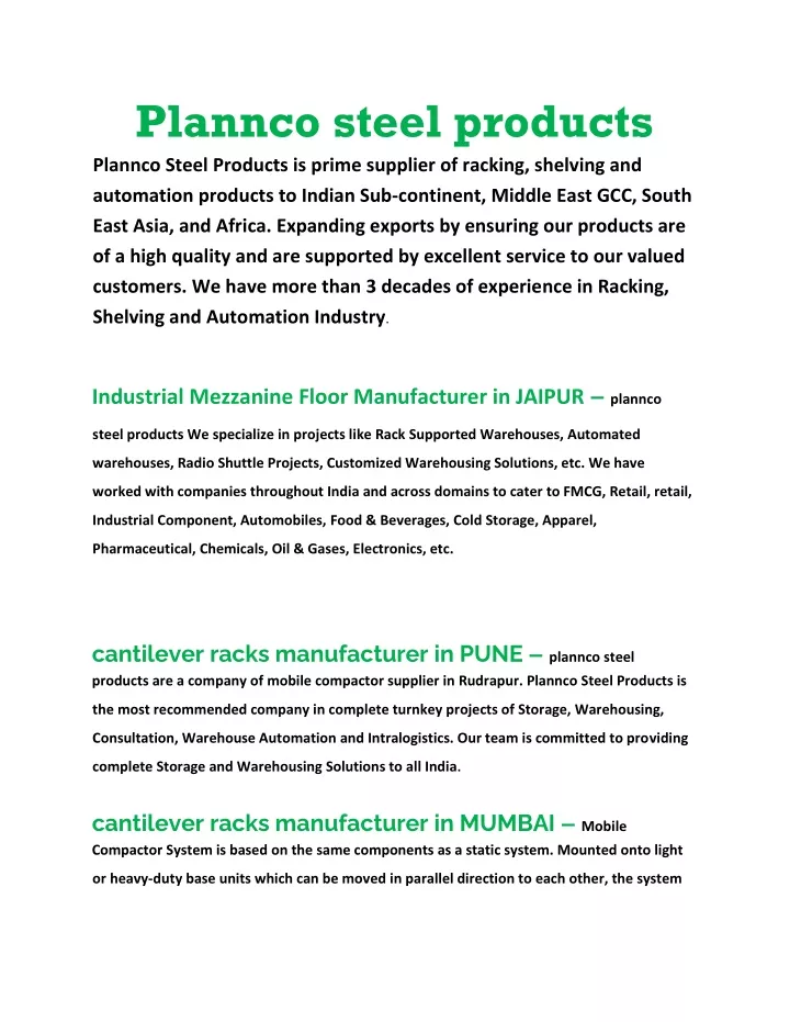 plannco steel products plannco steel products